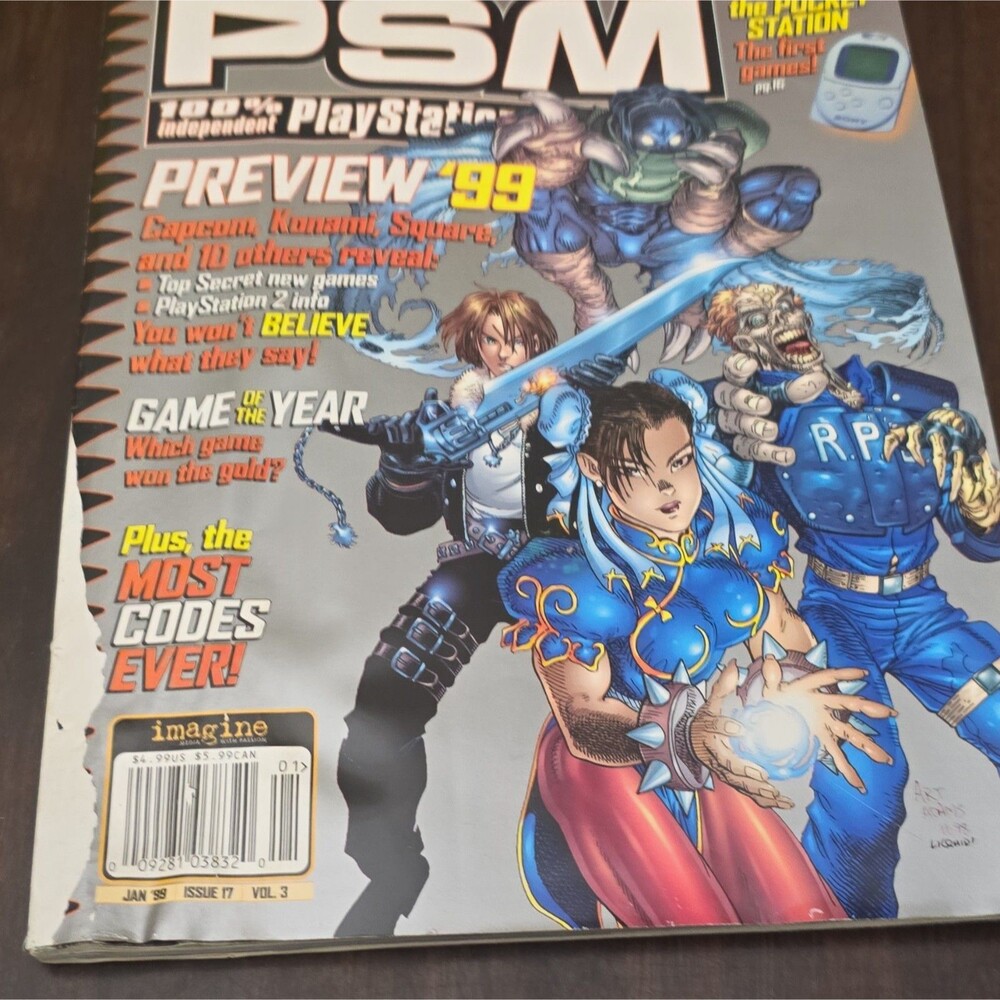 PSM Preview '99 PlayStation Magazine Issue 7 Vol 3 January 1999 English